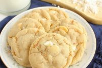 Toasted Coconut White Chocolate Macadamia Cookies