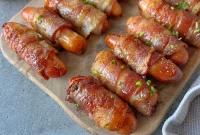 Crispy Bacon-Wrapped Sausages: Crowd-Pleasing Party Snack