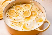 Moist Lemon Poke Cake Recipe with Zesty Lemon Glaze