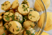 Lebanese Potato Salad Recipe: Tangy Mediterranean Potato Salad
