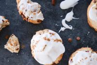 Warm Cinnamon Scones Recipe with Sugar Glaze