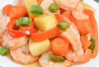 Sheet Pan Teriyaki Shrimp with Pineapple and Veggies
