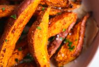 Crispy Air Fryer Sweet Potato Wedges Recipe