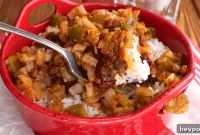 Slow-Cooker Hamburger Patties in Ketchup Gravy Recipe