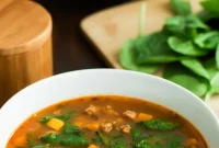 Creamy Spinach and Sweet Potato Soup Recipe