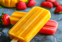 Strawberry Mango Popsicles Recipe — Refreshing Summer Treat
