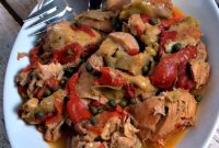 Slow-Cooker Italian Chicken with Artichokes & Roasted Peppers