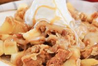 Caramel Apple Crisp with Crunchy Oat Topping Recipe
