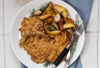 Can I Invite Friends for Lunch? Hazelnut-Crusted Pork Cutlets