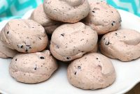 Cherry Chocolate Chip Meringue Cookies Recipe — Light & Crispy