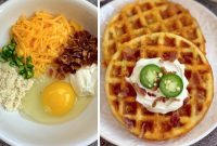 Jalapeño Popper Chaffles: Low-Carb Cheesy Keto Snack Recipe