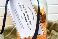 Lentil Curry Soup in a Jar — Budget-Friendly Homemade Gift