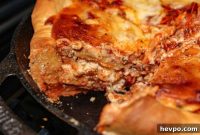 Cast-Iron Skillet Pizza Lasagna Recipe