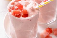 Refreshing Banana & Watermelon Smoothie Recipe for Summer