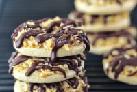 Vegan Samoa Cookie Recipe (Dairy-Free Samoa Girl Scout Cookies)