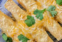 Crispy Oven-Baked Chicken Taquitos Recipe