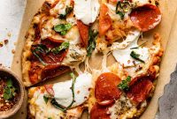 Pepperoni Naan Flatbread Pizza: Quick Homemade Recipe