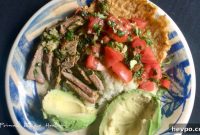 15-Minute Carne Asada with Cauliflower Rice Bowl