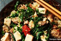 Spicy Kale Mapo Tofu Recipe