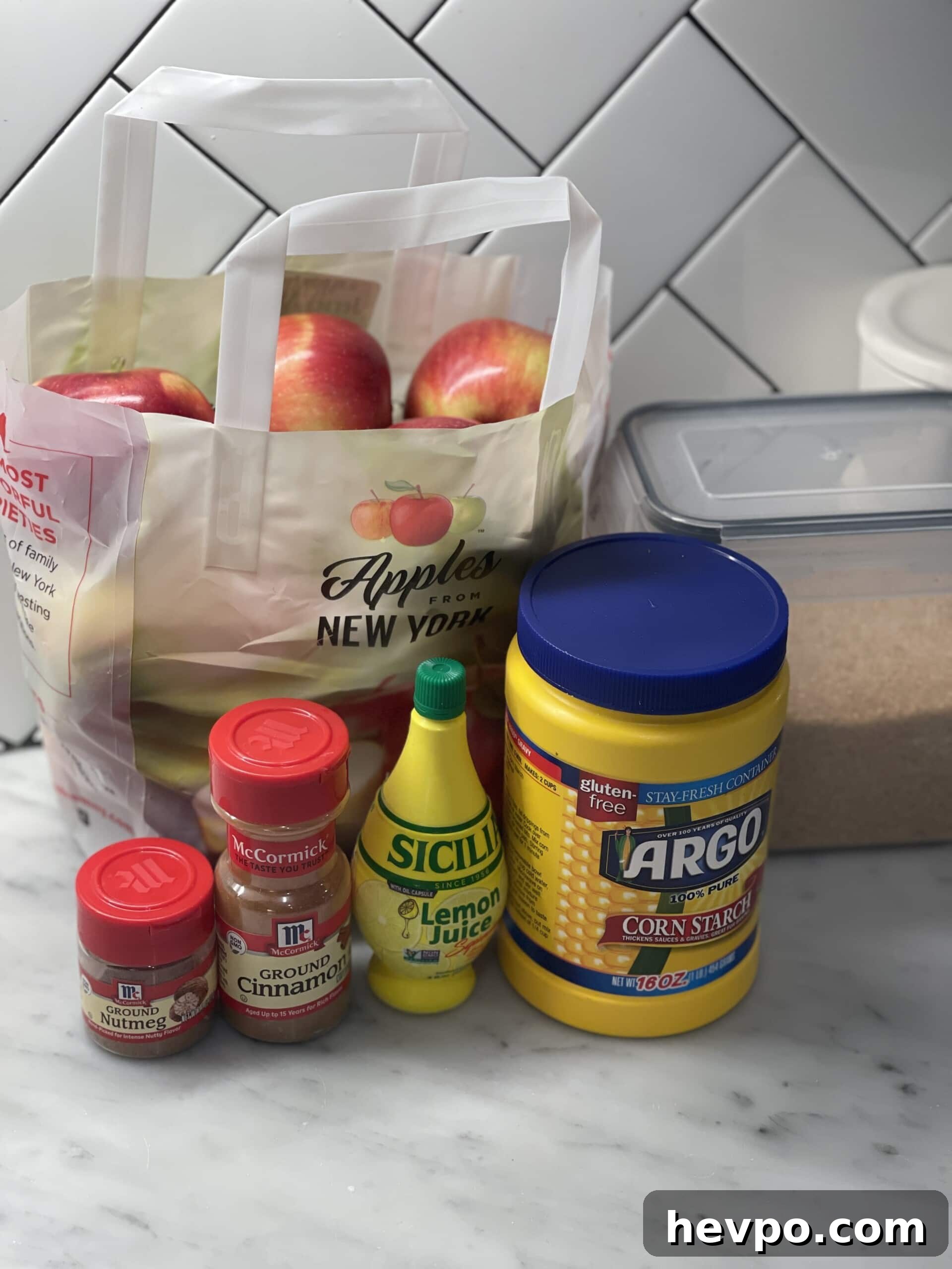 slow cooker apple pie filling