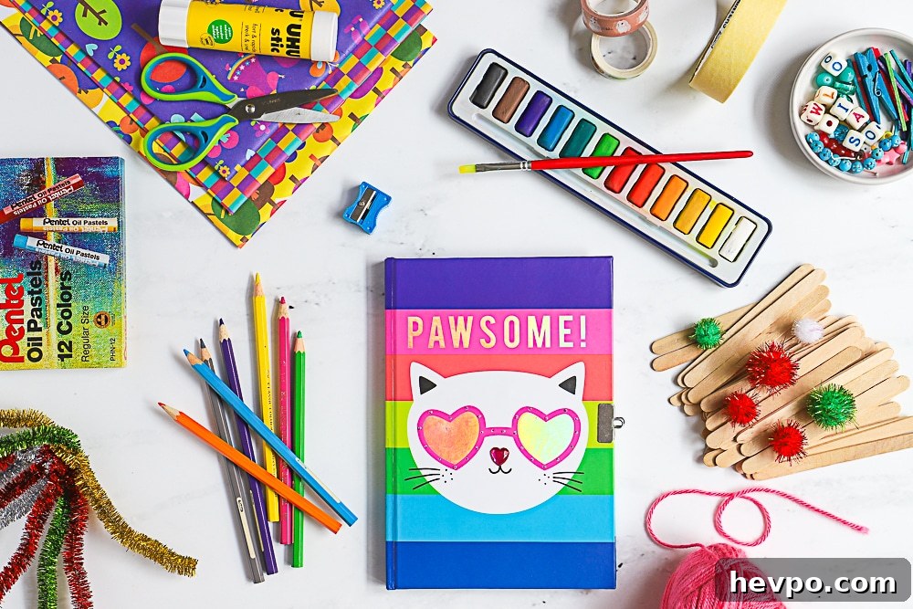 kids craft gift kit