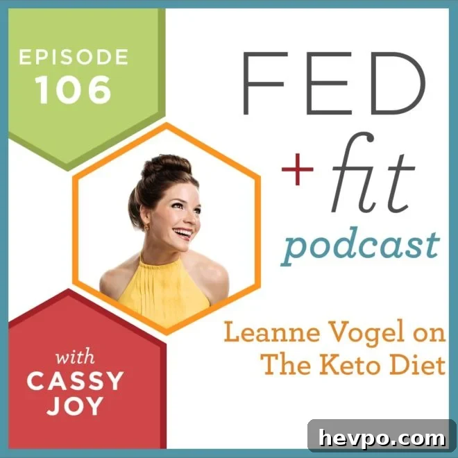 Episode 106: Leanne Vogel Discusses The Keto Diet 2 00_Podcast-Social-Template-10-5