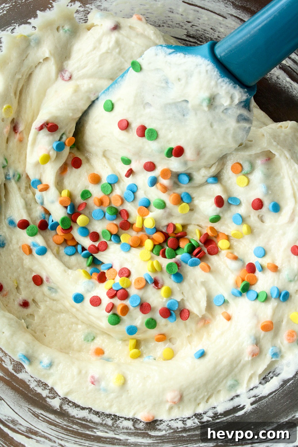 Funfetti Birthday Cake with Cream Cheese Frosting 4 Buttery layer cake with sprinkles and pink frosting!