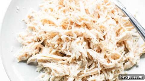Shredded chicken in Instant Pot