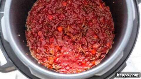Instant Pot bolognese sauce