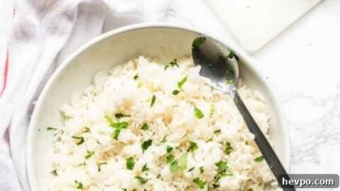 Instant Pot cilantro lime rice