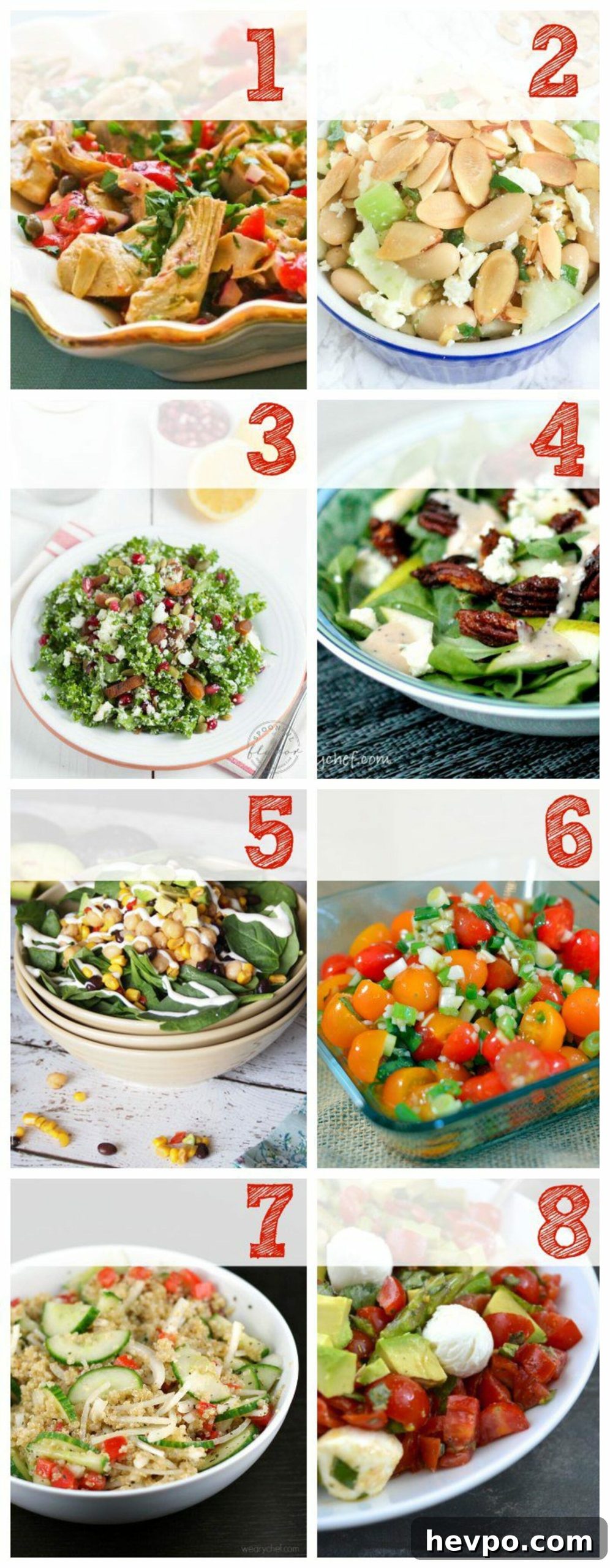 Try these make-ahead salads with a bowl of soup for a wholesome, satisfying lunch!