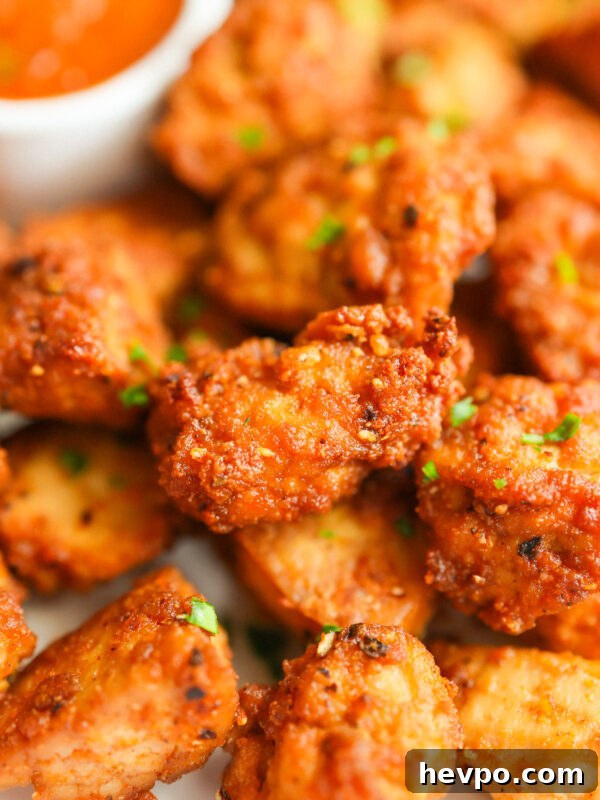 Crispy Air Fryer Sweet Potato Wedges Recipe 9 Vegan tofu nuggets.