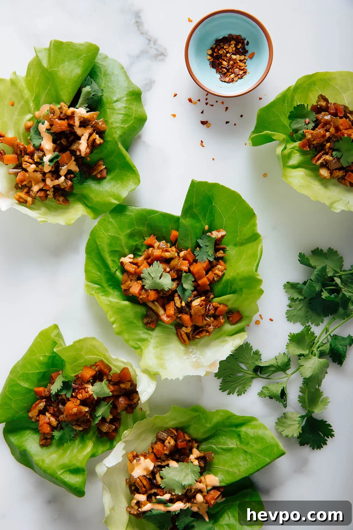 Thai lettuce wraps