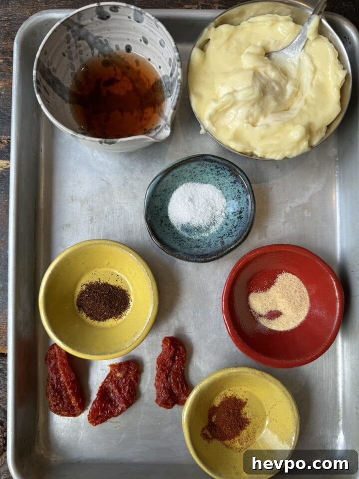Make this dressing with sun-dried tomatoes.