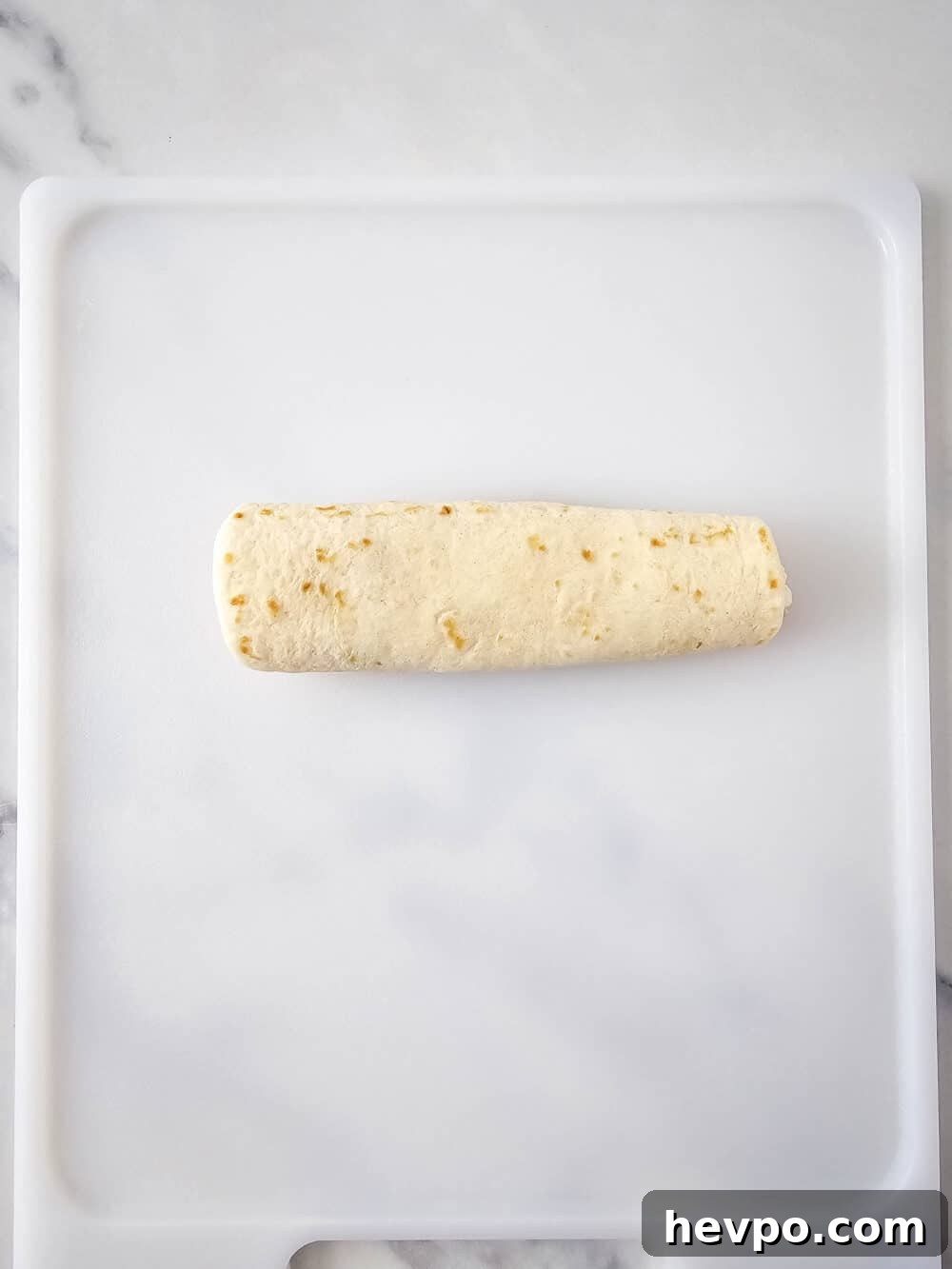 rolled up tortilla