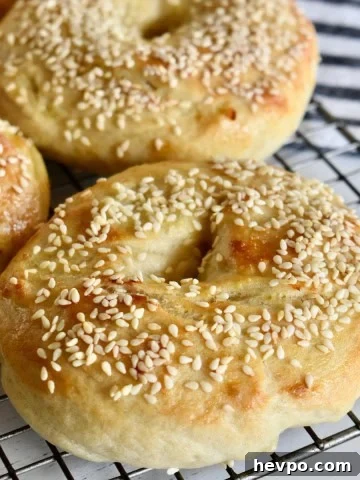 Sesame Bagels recipe.