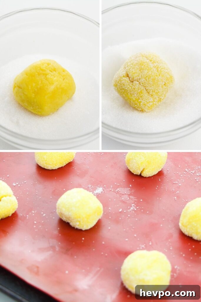 Cake Mix Thumbprint Cookies with Jam Filling 4 collage on how to make thumbprint cookies