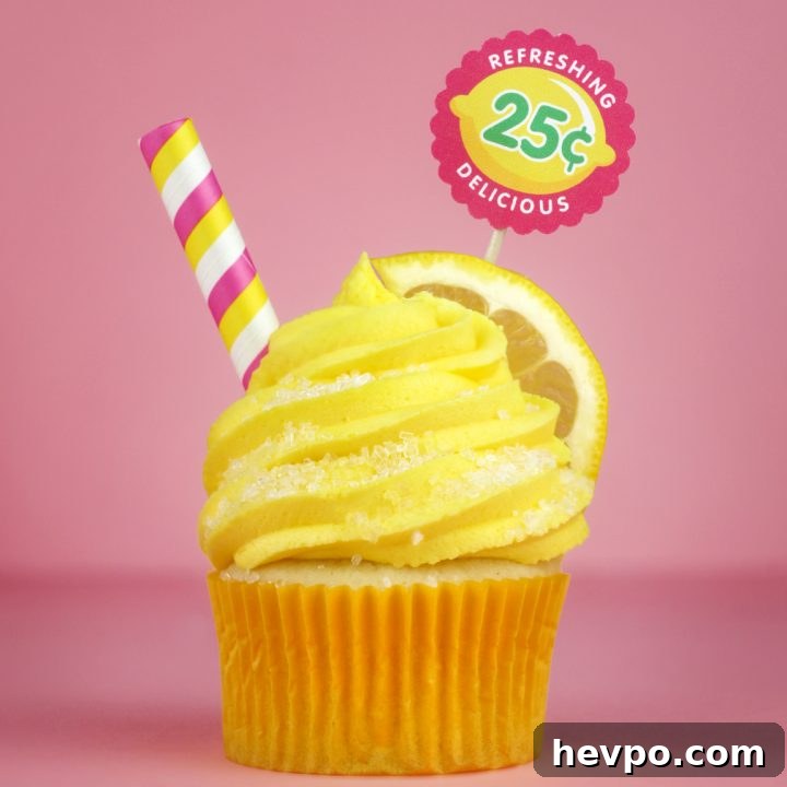 Lemonade Cupcake