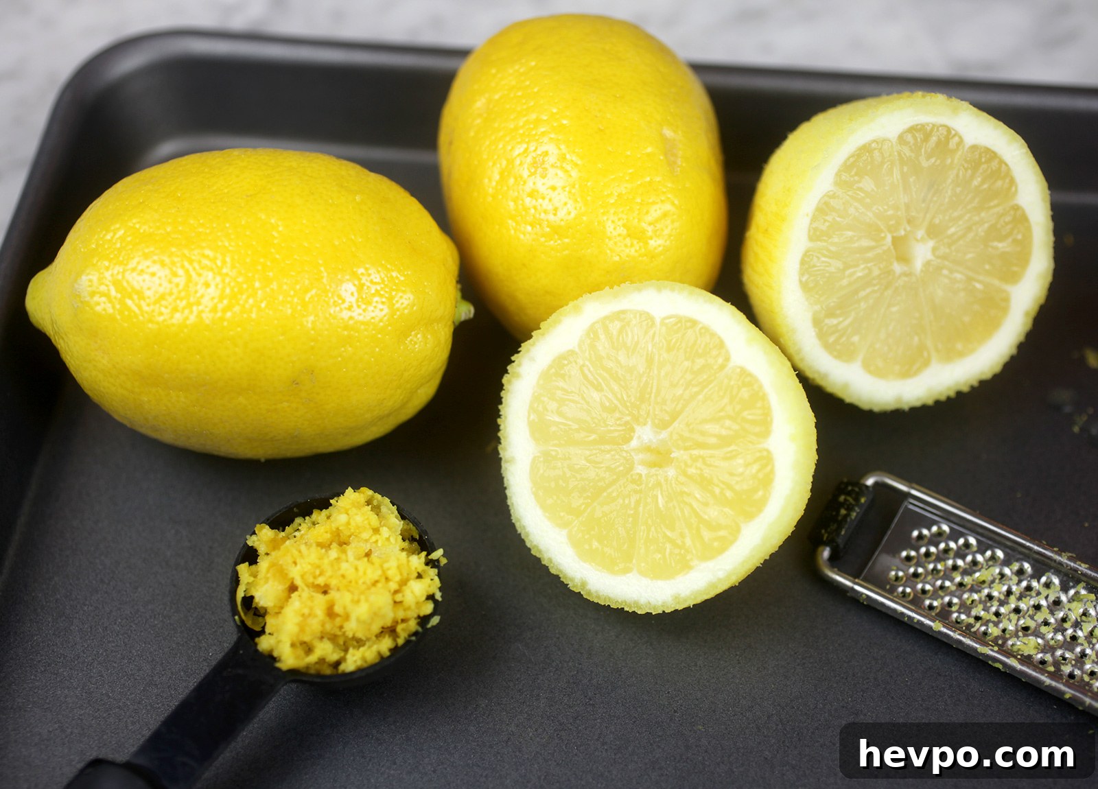 Lemons and zest
