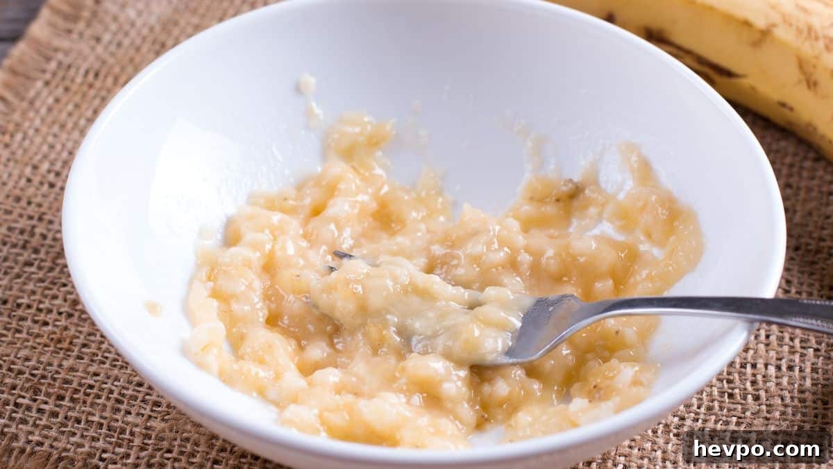 Warm Banana Mash