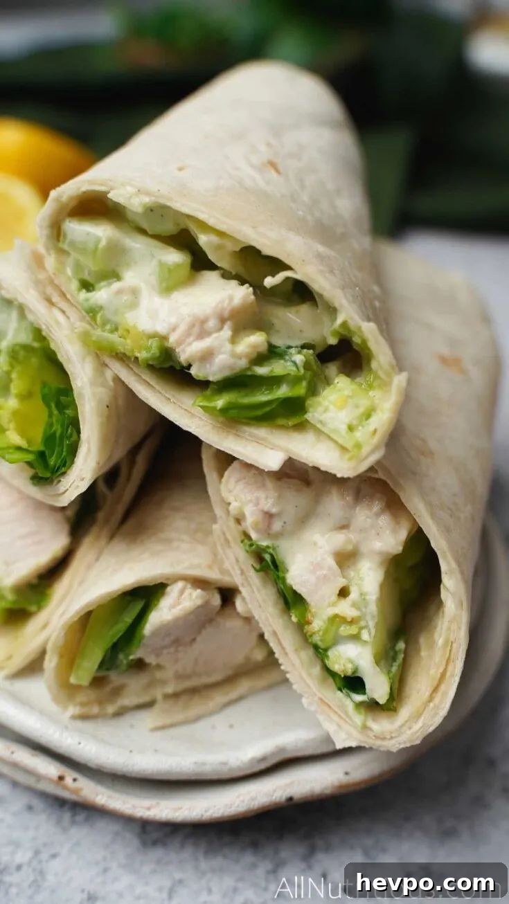 31 Quick Diced Chicken Recipes for Fast Weeknight Dinners 5 chicken salad wrap
