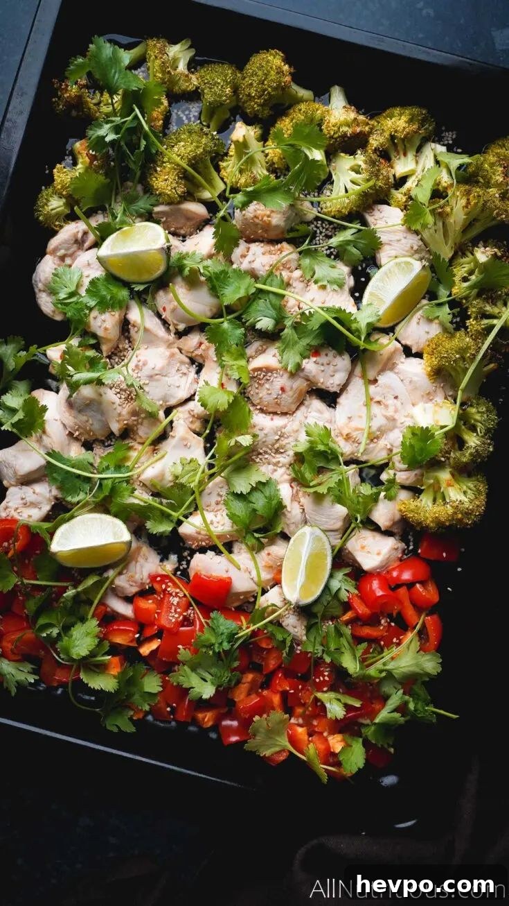 31 Quick Diced Chicken Recipes for Fast Weeknight Dinners 7 sweet chilli chicken sheet pan