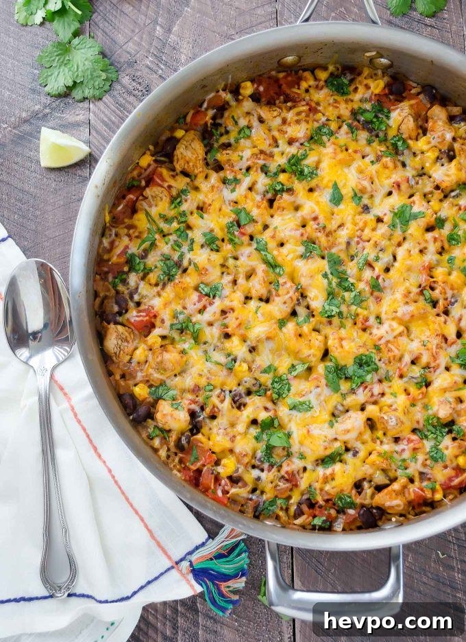 31 Quick Diced Chicken Recipes for Fast Weeknight Dinners 8 Mexican rice casserole