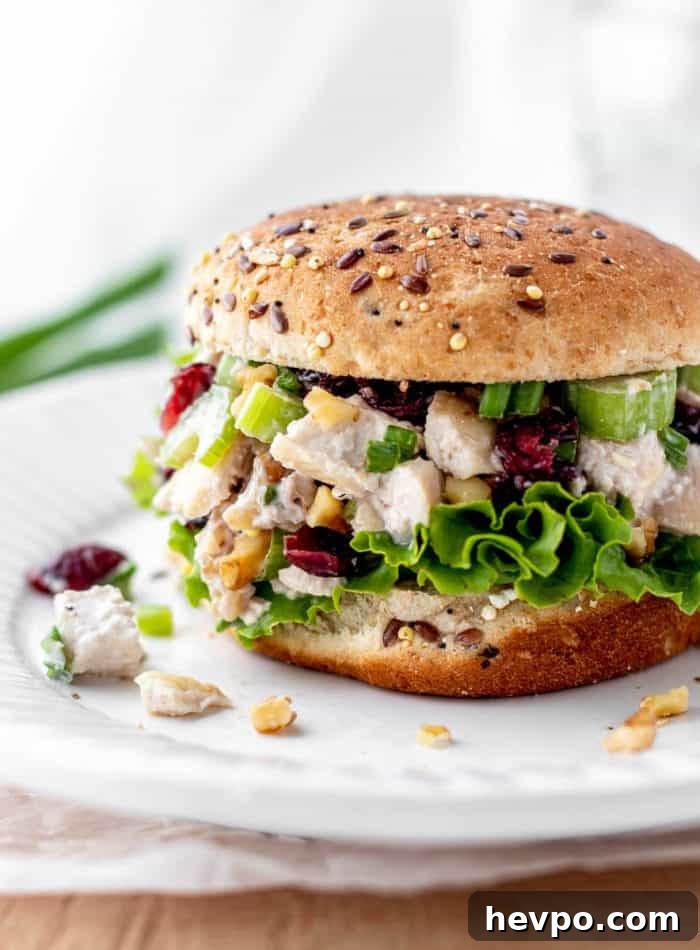 31 Quick Diced Chicken Recipes for Fast Weeknight Dinners 9 cranberry walnut chicken salad