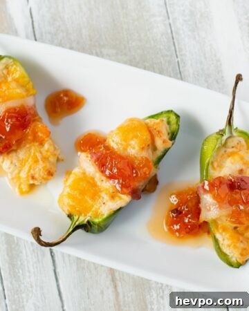 Shrimp Stuffed Bacon Wrapped Jalapeno Peppers