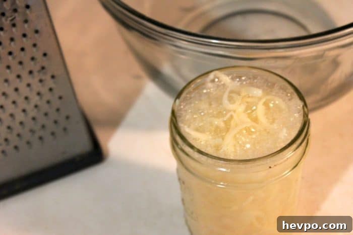 Image shows a jar of homemade liquid hand soap in a small mason jar