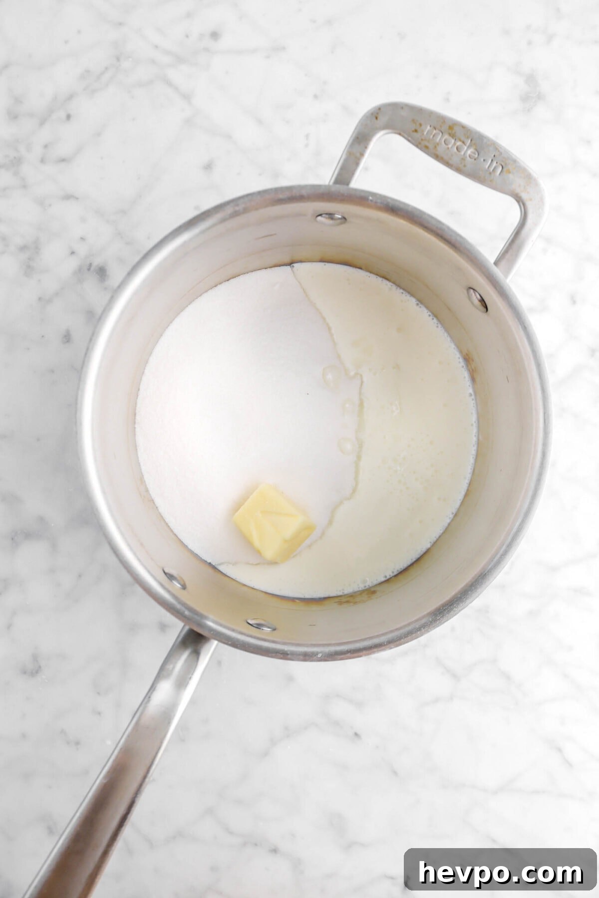 Southern Buttermilk Pecan Pralines Recipe – Classic Southern Candy 8 butter, sugar, and buttermilk in a pot
