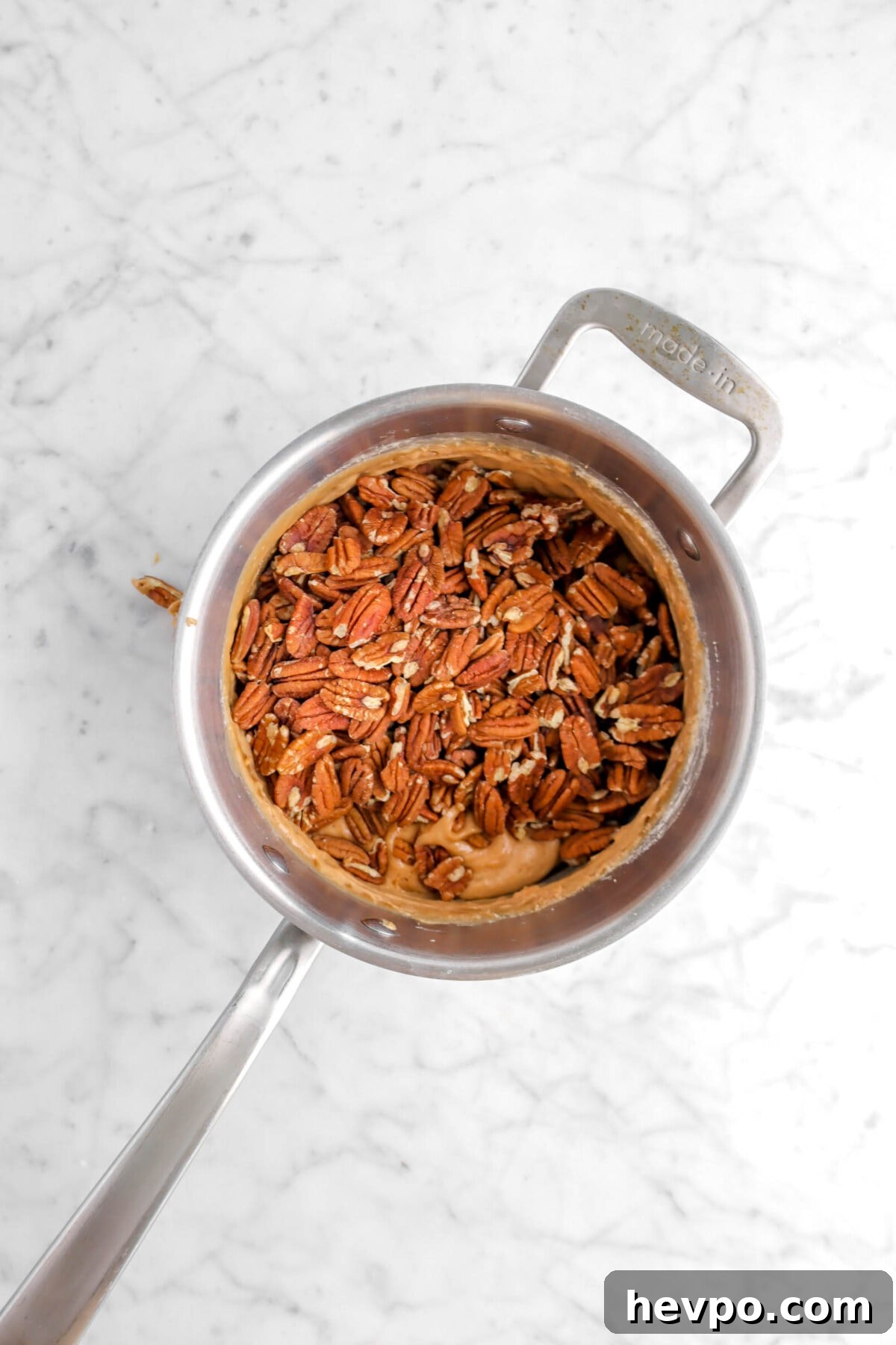 Southern Buttermilk Pecan Pralines Recipe – Classic Southern Candy 10 pecan halves added to caramel