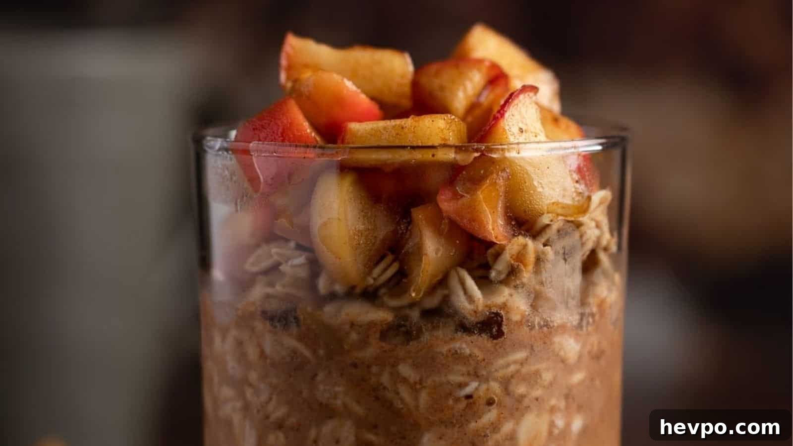 Apple Pie Overnight Oats