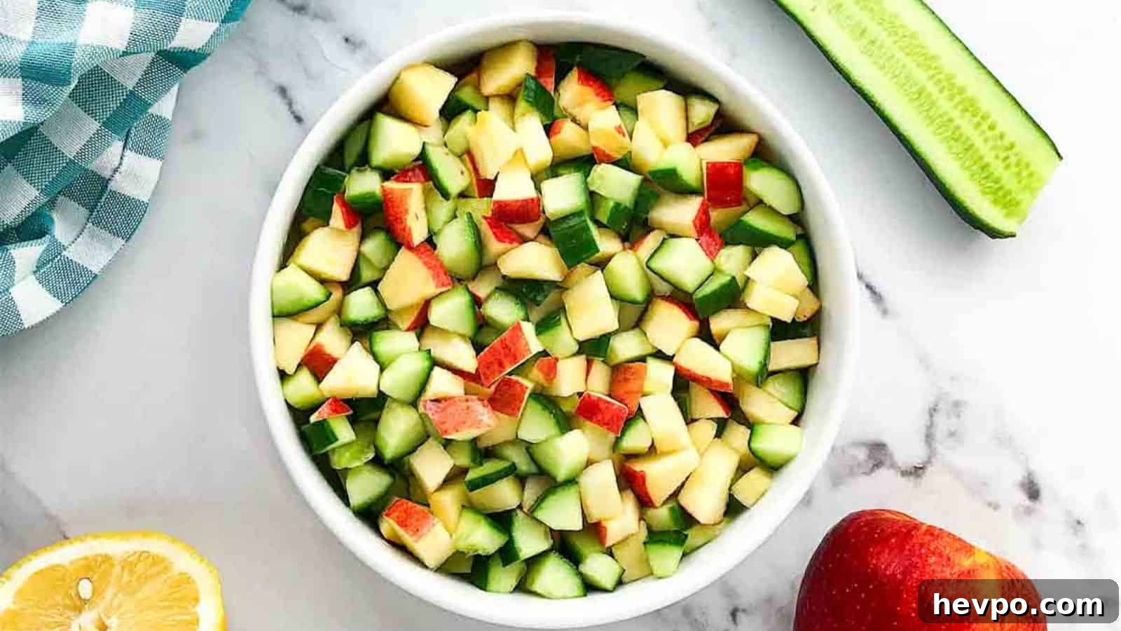 Apple Cucumber Salad